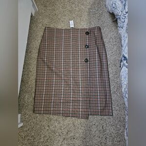 Ann Taylor Factory Plaid Skirt